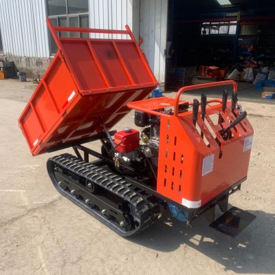 1.5噸全地形履帶運輸車廠家 山地果園爬坡履帶運輸車農用搬運車