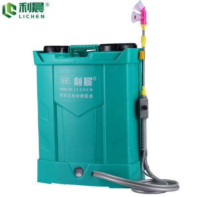 利晨 電動噴霧器農用打藥機鋰電背負式消毒消殺噴霧機高壓彌霧機