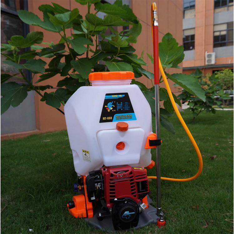 新款GX35農用四沖程背負式機動噴霧器汽油打藥機高壓噴藥泵打藥泵