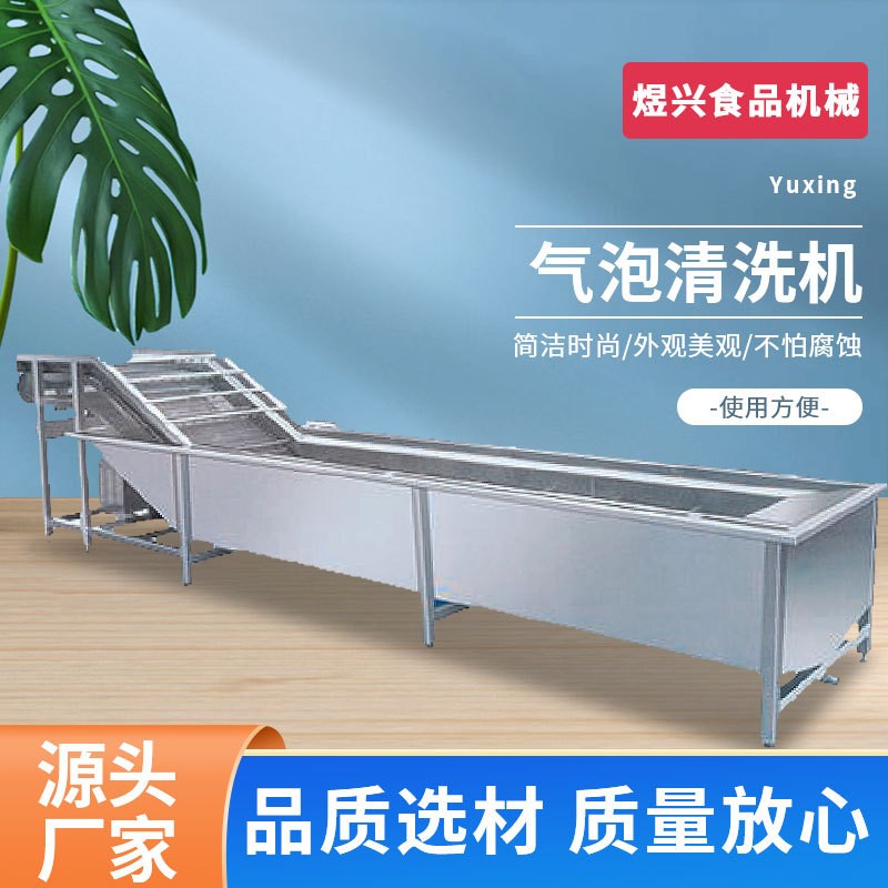 氣泡清洗機 快餐食堂凈菜處理設備 餐廳蔬菜海鮮清洗機 可批發(fā)食