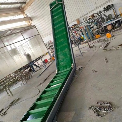 食品爬坡傳送機 小型不銹鋼鏈板輸送機 工業生產線提升機