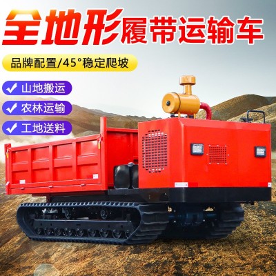 小型履帶式爬山虎運(yùn)輸車山地農(nóng)用搬運(yùn)車拖拉機(jī)全地形爬坡王載重車
