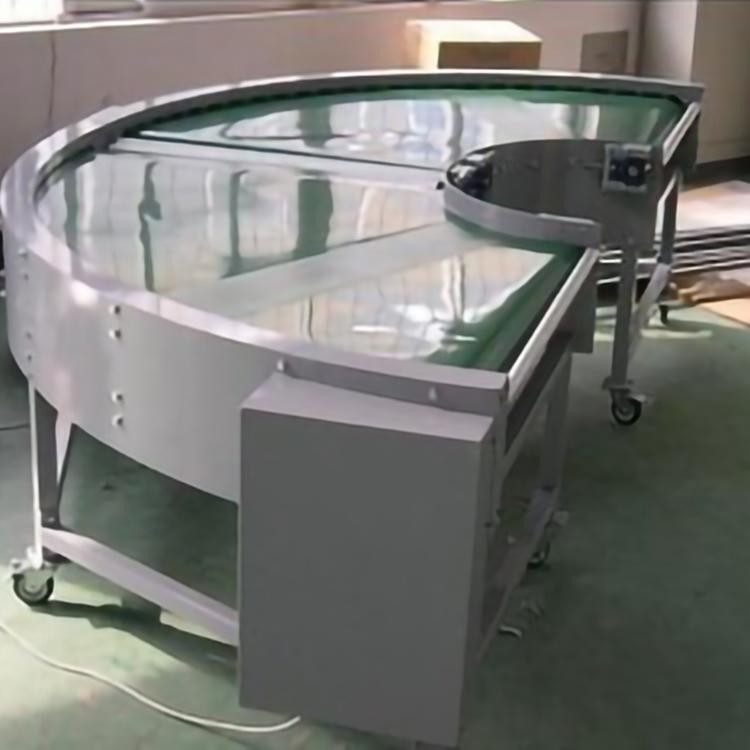 維歐瑞 轉彎皮帶機 滾筒輸送機 轉彎鏈板輸送機