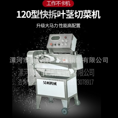 120型快拆葉莖切菜機 切菜機廠家直供【單頭切菜機價格】