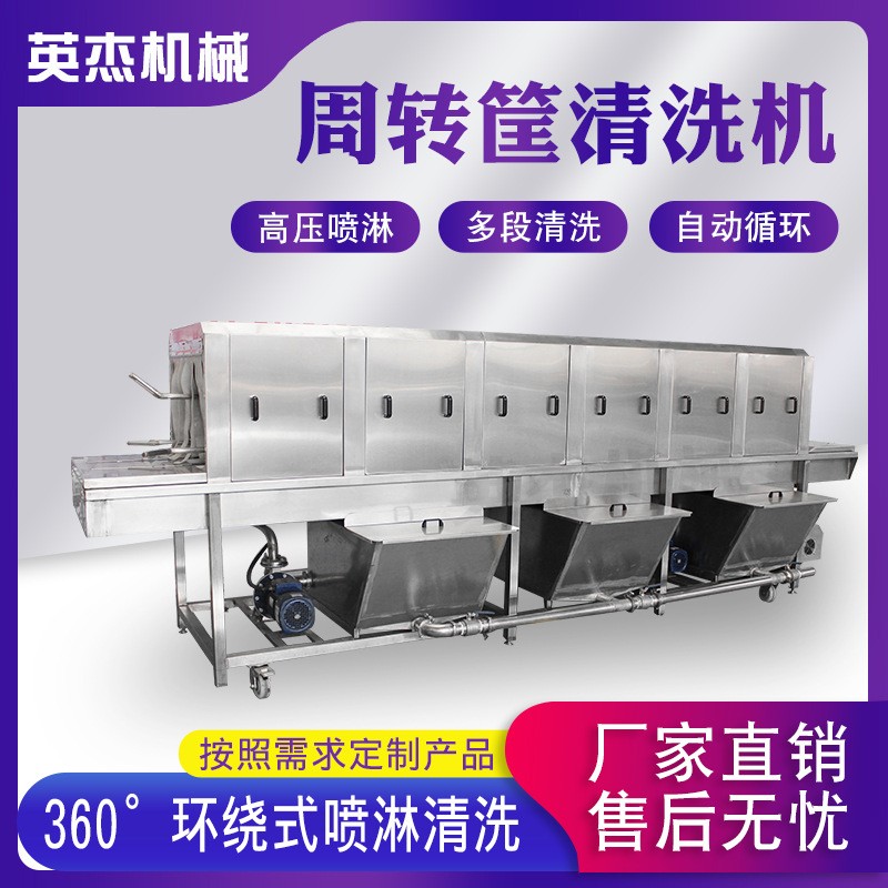 周轉(zhuǎn)筐清洗機 全自動洗筐機去 油污洗筐機 塑料框托盤清洗設備