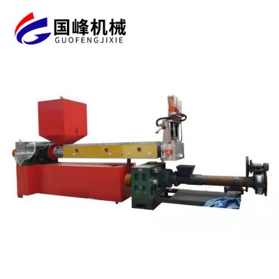 萊州國(guó)峰廠家直供廢舊塑料再生粉碎造粒機(jī) 廢舊塑料擠出造粒機(jī)