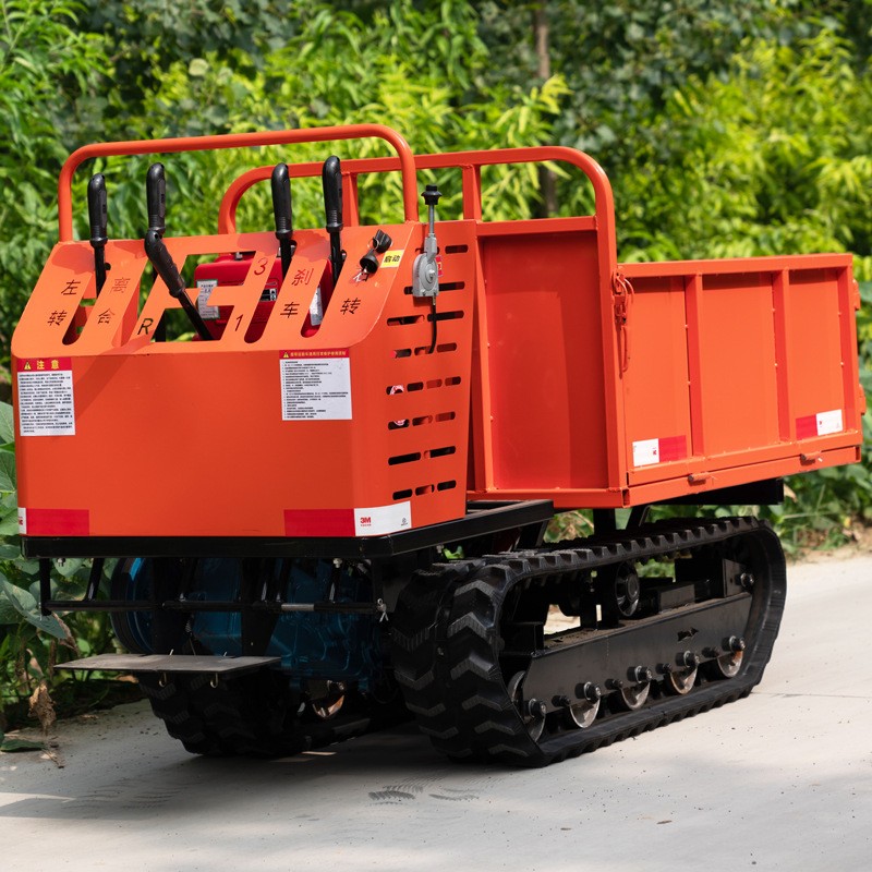 履帶運輸車1.5噸小型爬山虎工程液壓自卸車山地爬坡履帶全地形車
