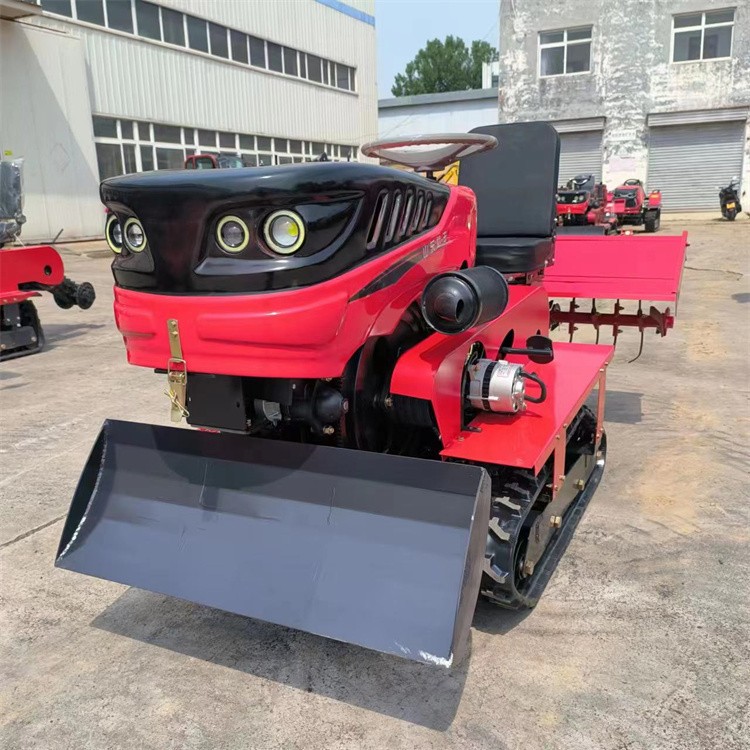 小型微耕機 農用松土履帶式耕地機械 應用范圍廣