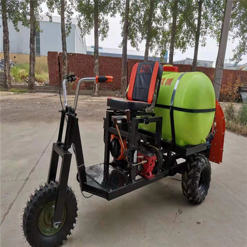 果樹(shù)打藥車柴油風(fēng)送噴霧器新款乘坐式果園打藥機(jī)風(fēng)送式高壓打藥機(jī)