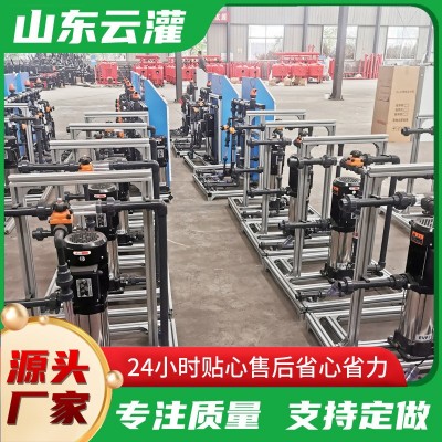 農(nóng)田果園自動化水肥一體機(jī)智能灌溉易操作靈活單通道水肥一體機(jī)