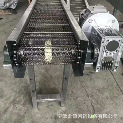 廠家推薦不銹鋼輸送機工業用輸送機鏈板輸送機食品輸送機加工定制