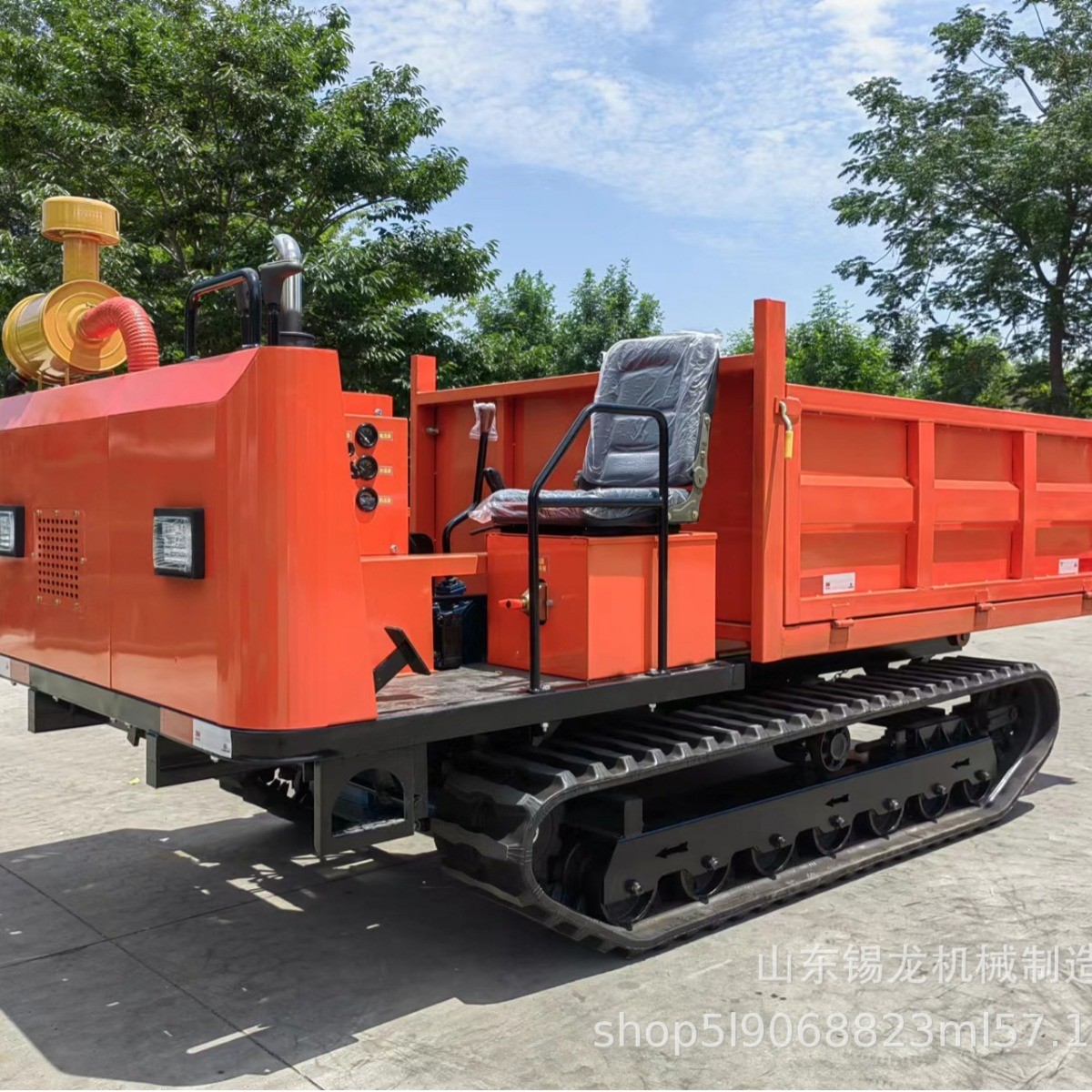 全地形履帶運(yùn)輸車 柴油自卸履帶車 山地果園爬山虎履帶式運(yùn)輸車