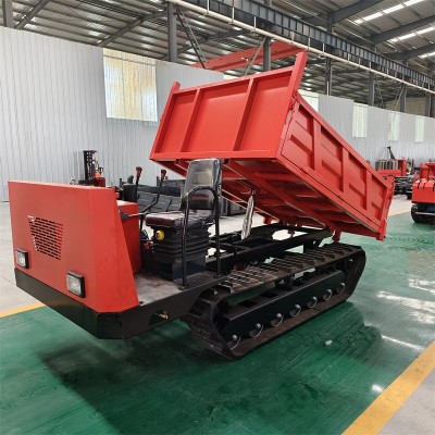 多功能履帶運輸車0.7噸6噸5噸搬運車柴油履帶車工程運輸果田搬運