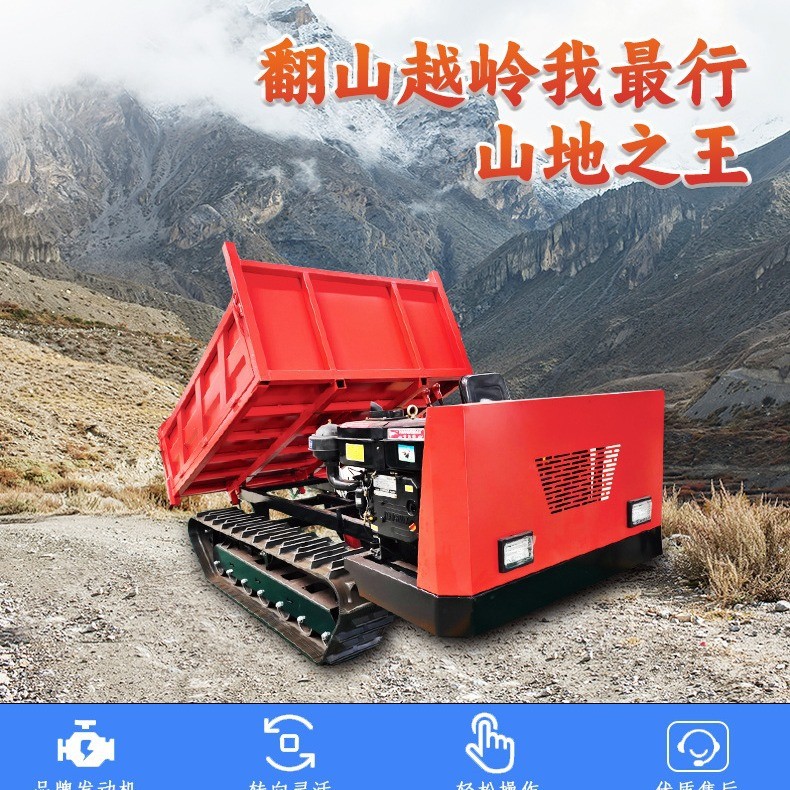 現(xiàn)貨小型履帶運(yùn)輸車(chē)廠家多功能爬山虎果園搬運(yùn)履帶運(yùn)輸車(chē)工程裝卸