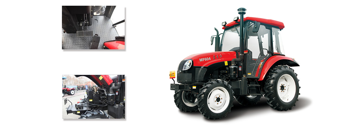 東方紅MF604型輪式拖拉機細節