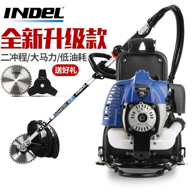 英德爾背負(fù)式割草機(jī)BG430A豪華汽油打草機(jī)二沖程割灌機(jī)松土除草機(jī)