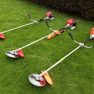 華本牌小型多功能二沖程側掛式割草機 割灌機 打草機水稻麥收割機