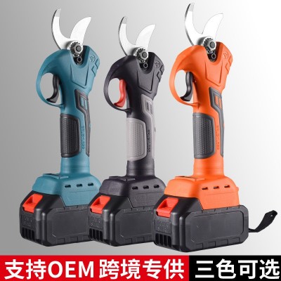 鋰電修枝剪電動剪刀果樹修枝剪刀充電式電剪刀強(qiáng)力園林剪 樹電剪