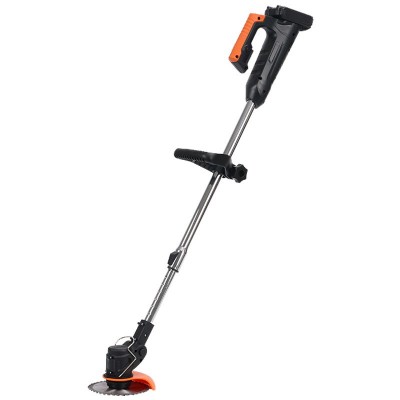 電動割草機小型家用除草機手持鋰電打草機多功能充電式割草機