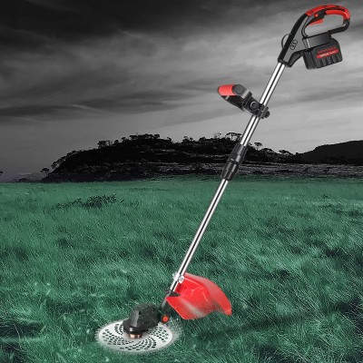 無刷鋰電割草機(jī)除鋤草機(jī)小型家用手持電動(dòng)打草機(jī)充電式草坪修剪機(jī)