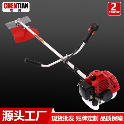 成田廠家批發側掛式汽油割草機43二沖程多功能鋤草松土開溝割灌機