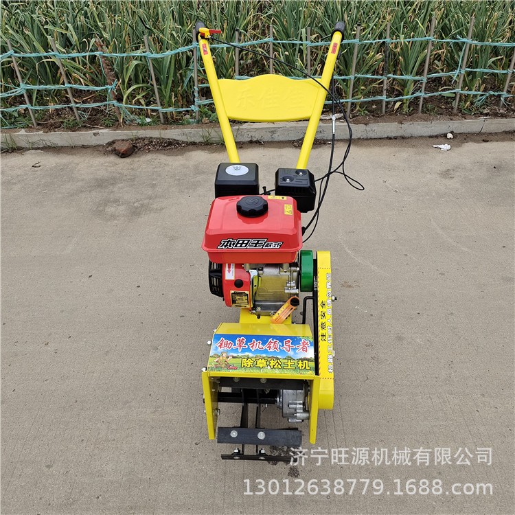 多功能汽油除草機(jī) 四沖程開(kāi)溝松土機(jī) 手推式犁地翻土開(kāi)溝機(jī)