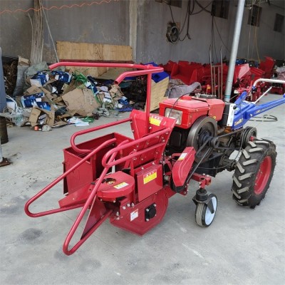 志勛 小型自走式收獲機 山地單壟收苞米機 乘坐式電啟動玉米收割機