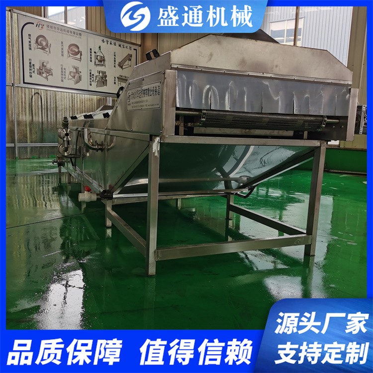 盛通定制ST-1型鮮食玉米加工設(shè)備 竹筍蒸煮機(jī) 山野菜漂燙機(jī)