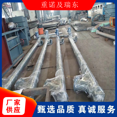 168型管式螺旋輸送機(jī) 粉末垂直上料設(shè)備 重諾設(shè)計定做