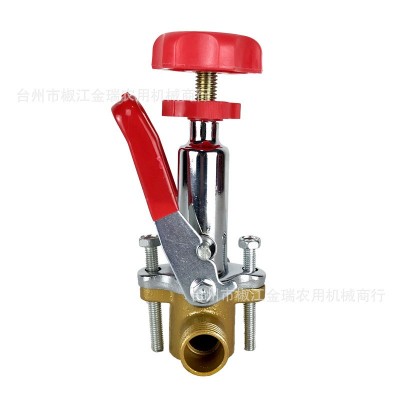 三缸柱塞泵調(diào)壓閥總成回水座組件打藥機噴霧器農(nóng)用園林高壓泵配件