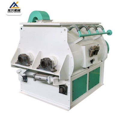 飼料廠粉料攪拌設(shè)備 顆粒拌料機 雙軸槳葉式飼料混合機 龍興