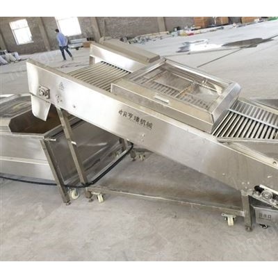 干果清洗提升噴淋機