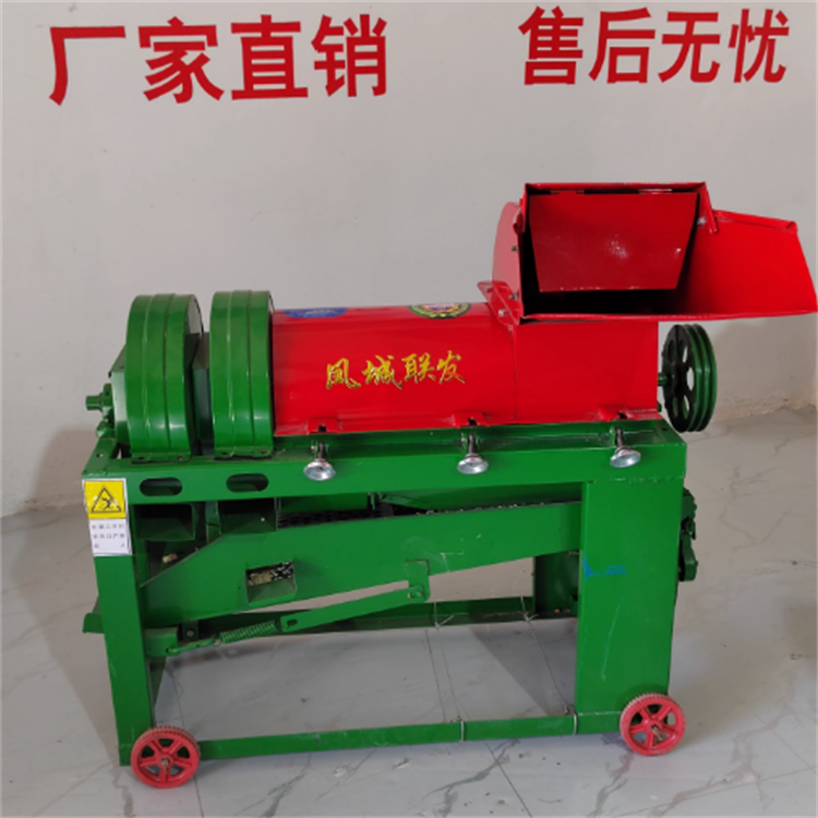電動玉米脫粒機新款苞米脫粒機大二型雙風三層篩網加厚棒子脫粒機