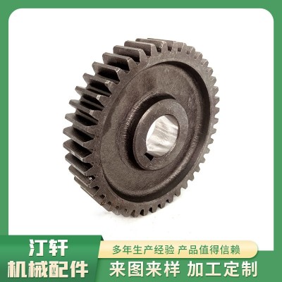 廠家支持加工 3模42齒齒輪 機(jī)械配件傳動件齒輪 直齒輪