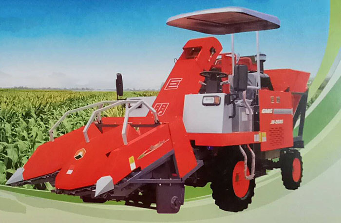 巨明4YZP-2F玉米收獲機(jī)