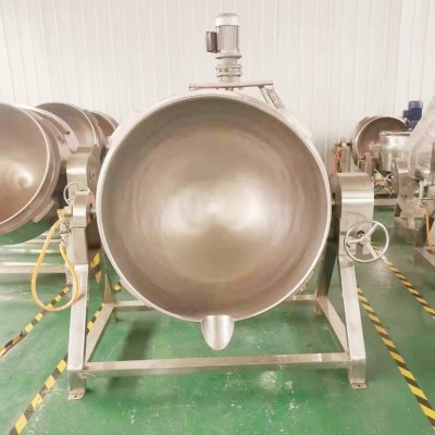 豬頭肉鹵煮鍋 電加熱夾層鍋 600型蒸煮設備 聚鈺