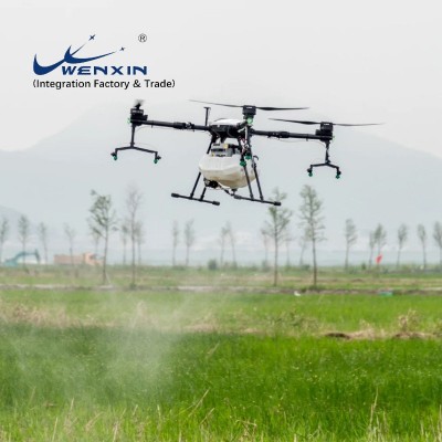 大載重植保無人機農用噴灑農藥施肥一體果樹莊家打藥殺蟲飛無人機