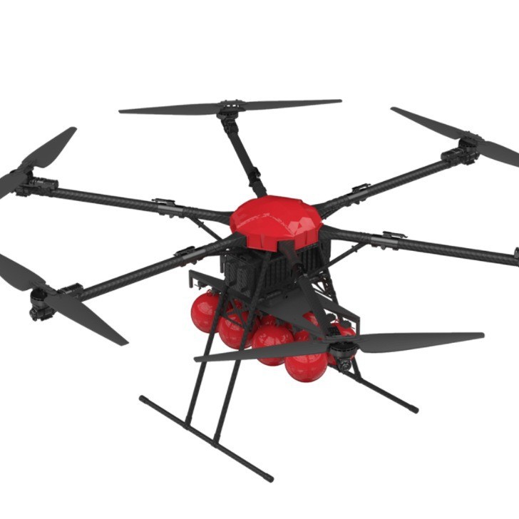 H200多倉消防滅火無人機農業植保噴藥無人機