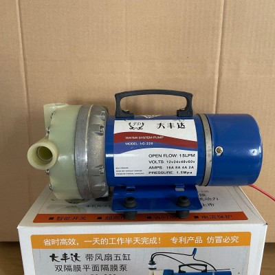 供應(yīng)12v24v48v60v72v型號180/220五缸隔膜泵