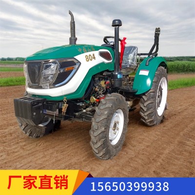 大馬力四驅輪式拖拉機 柴油動力大棚王