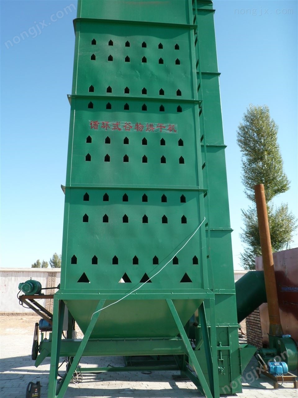 rh-20池州水稻烘干機操作過程潤弘機械品質