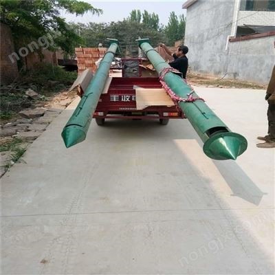 159mm稻殼木糠裝倉(cāng)傾斜管式螺旋提升機(jī)