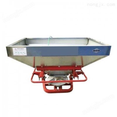 魯禹不銹鋼單盤600升施肥機撒播機