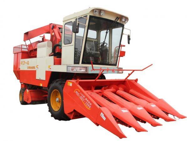 沭河4YZP-4X玉米收獲機