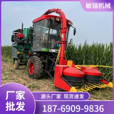 玉米秸稈青儲機農(nóng)用設(shè)備全新出售收割壓塊打包一體機