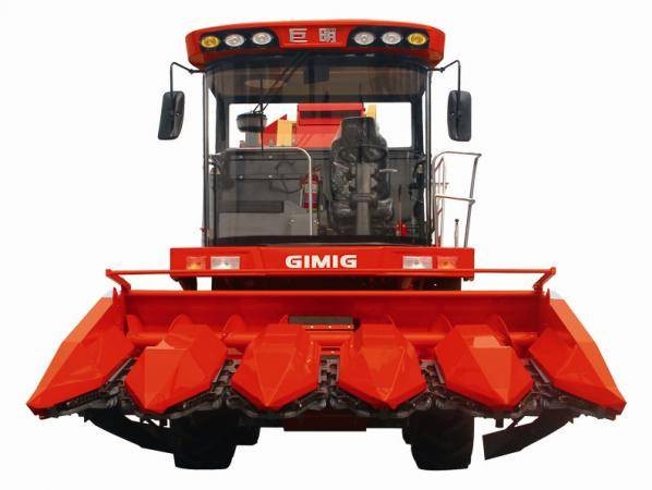 巨明4YZ-5自走式玉米收獲機