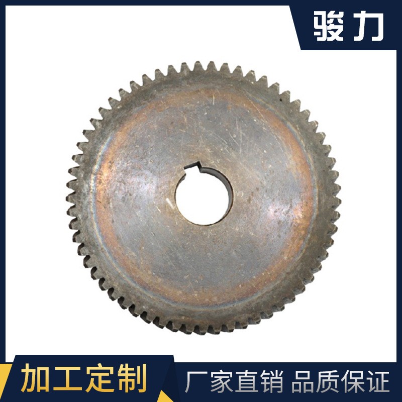 供應二廠水車式增氧機配件齒輪片加工大牙齒輪農機傘齒紡織機配件