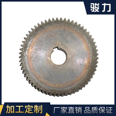 供應二廠水車式增氧機配件齒輪片加工大牙齒輪農機傘齒紡織機配件