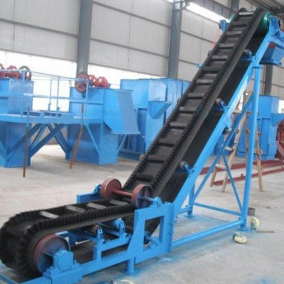 泉大機械 DJB系列 大傾角波紋擋邊皮帶輸送機 0-90°角度輸送