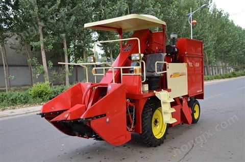 冀新2行摘穗剝皮型玉米收割機